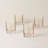 Lenox Tuscany Classics Gold Dust Dofs, Set Of 4