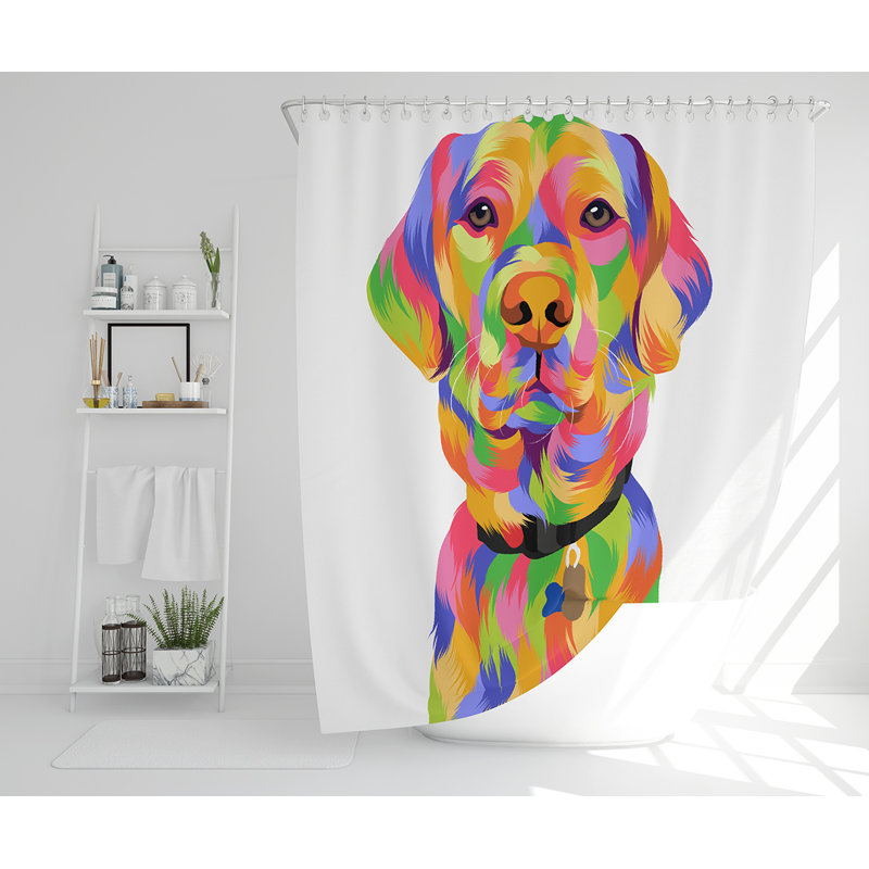 Ella-Leigh Polyester Shower Curtain