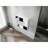 Steinmann 12" Bathroom Side Cabinet,3-Soft Close Doors,Float Mounting Design