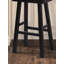 Ensemble de tabourets en bois massif de 2 pièces, siège contour-999049538-999049551
