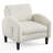 Mid-century Modern Accent Chair With Side Pockets, Corduroy Upholstery-563789072