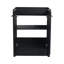 Meuble-lavabo autoportant de 24 po de style contemporain - Châtaignier noir 24 po avec design fonctionnel