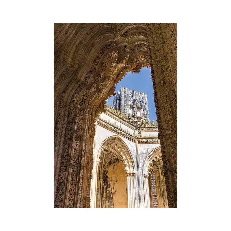 The Unfinished Chapels, Capelas Imperfeitas, In Typical Manueline Style. Lisboa, Portugal. by Martin Zwick - Wrapped Canvas Gallery-Wrapped Canvas Giclée