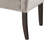 Grey Upholstered Modern Bench - , Solid Wood Legs, Plywood Chic Accent With And Plywood, Low Back Design-391812253