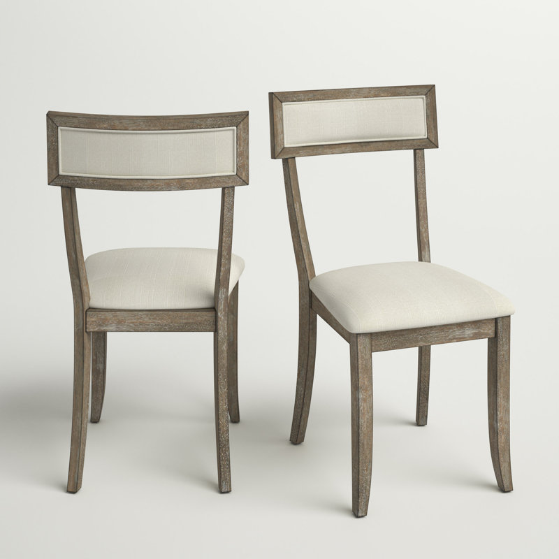 Dunblane 18.88'' H Upholstered Side Chair, Gray Wash