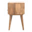 Emme 45cm W Solid Wood Bedside Table