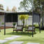 Canyla 3m x 3m Metal Pergola