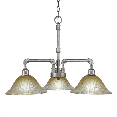 Lustre 3 lumières Belinda