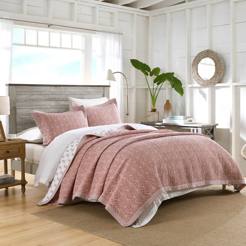 Ensembles de courtepointe 100% coton 98 po x 106 po Dduoxin - 1 courtepointe avec 2 taies décoratives, King Quilt + 2 Shams