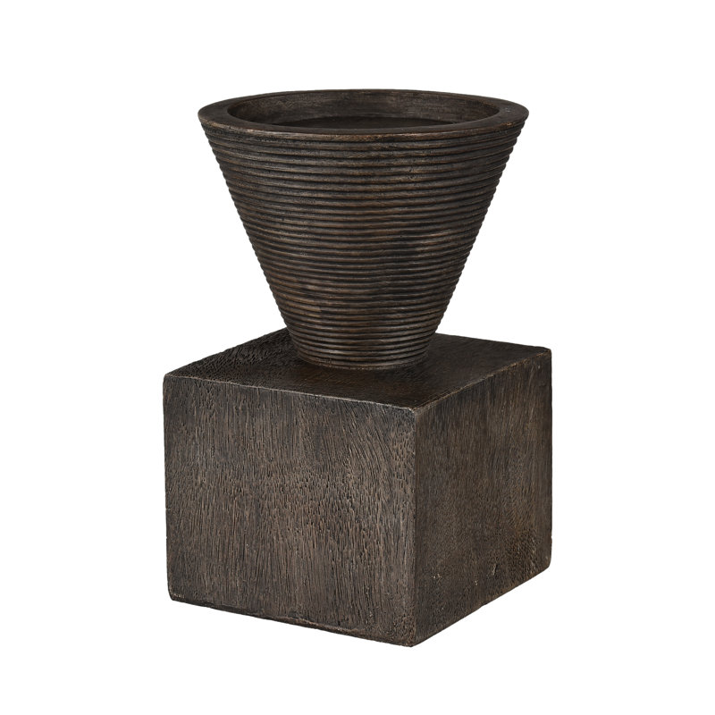 Disa Candleholder - Small, 6" H x 4" W x 4" D