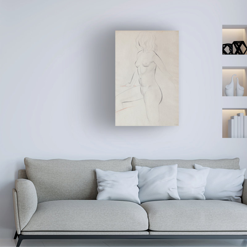 Art sur toile par Eric Gill, H 32 po x l 22 po
