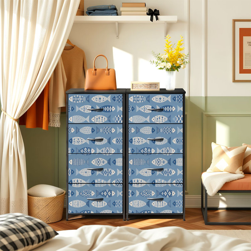 Commode de rangement verticale 4 tiroirs
