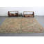 Grand tapis anatolien turc moderne brun rétro idéal pour rehausser l'esthétique d'une chambre ou d'un salon