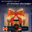 Arc rouge et doré de 3 pi avec 200 lumières blanc chaud, décoration classique de Noël à brancher