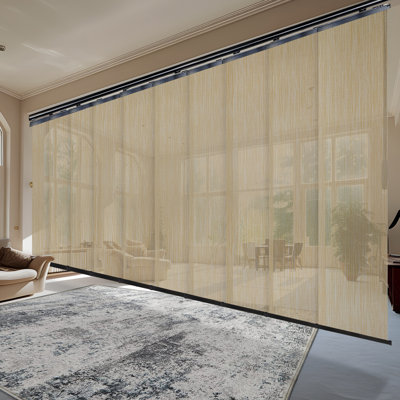 Extendable Semi-Sheer Vertical Blind