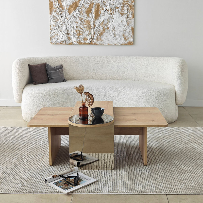 Ensemble de tables basses, Oak/BronzieSaphhire Oak