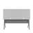 Commercial Nesting Flip Training Table With Steel Frame And Y-Legs-937714664-937714678