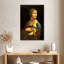Leisha avec un portrait d'hermine-108370647
