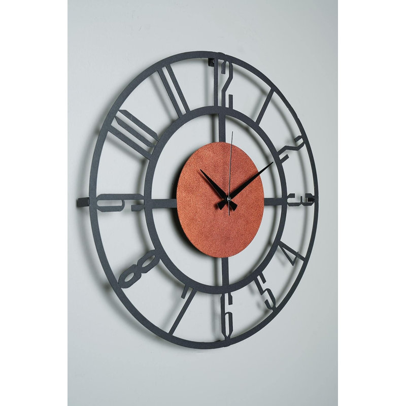 Amarmula Metal Wall Clock, Pink