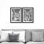 Botanique Noir Set Shadowbox Floral & Botanical Print by Oliver Gal, Black Frame, 10 x 15-869960846-869960850