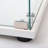 Two-Door Glass Display Cabinet With 4 Shelves, Floor Standing Curio Bookshelf, Accent Cabinet-1158472147-1145958188