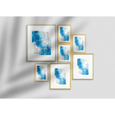 Collage Picture Frame - Frames Included: 7