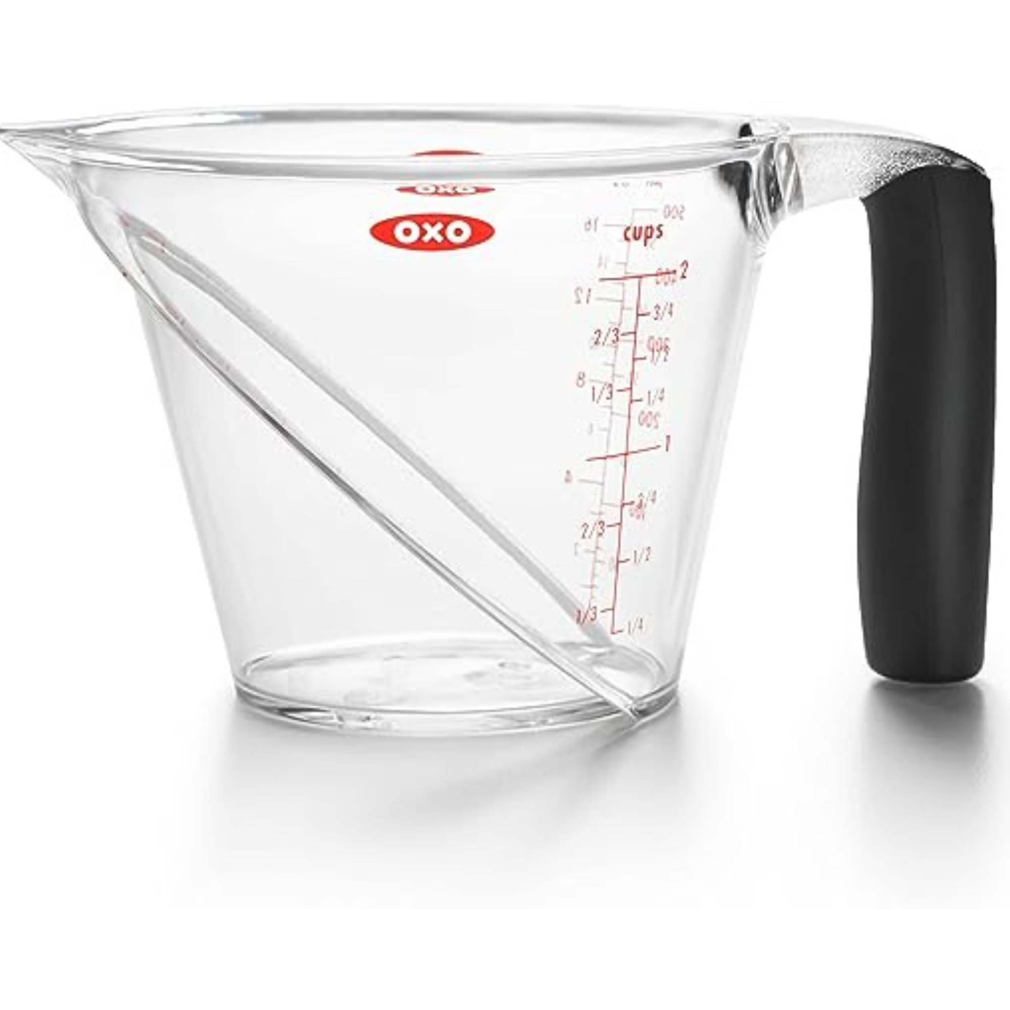Farberware Pro Angled Measuring Cup, 8 Ounces/1 Cup, Red 