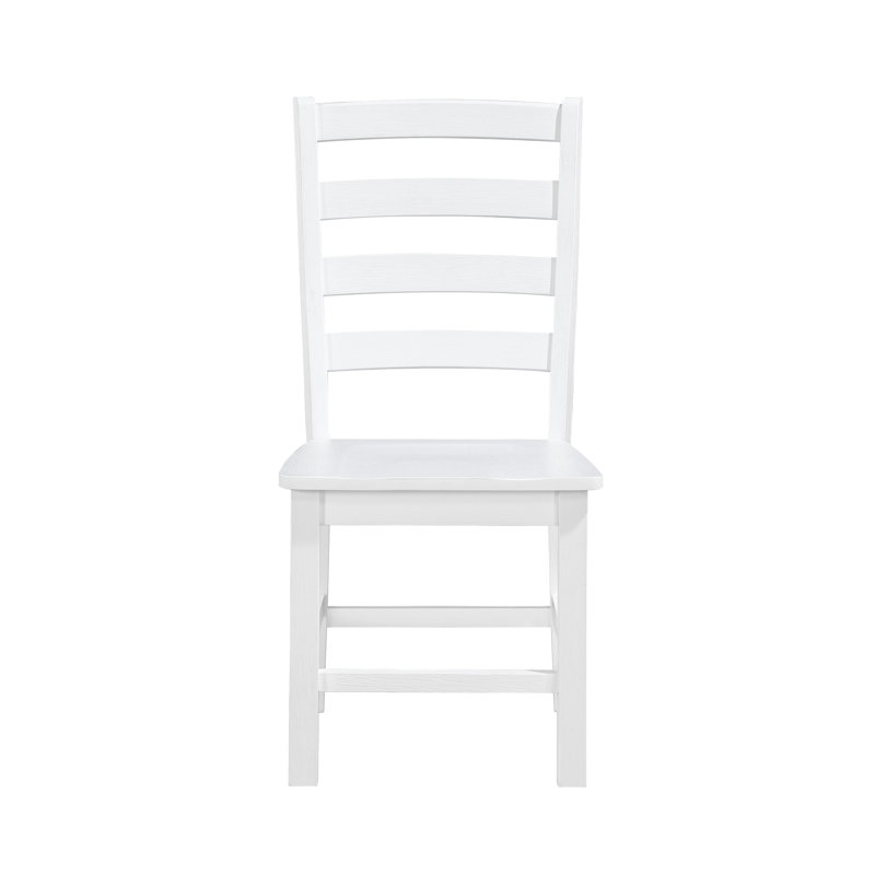 De 2 chaises d'appoint en bois blanc, capacité de poids de 250 lb