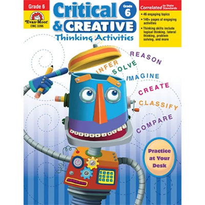 Livre à pensées critique et créatif