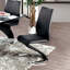 Chaise de salle à manger en similicuir 2 pièces-869297710-869297709