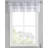 Mohit Floral Lace Kitchen Valance Curtain. 60" Wide by 18" Long in 3 Colors-1012742419