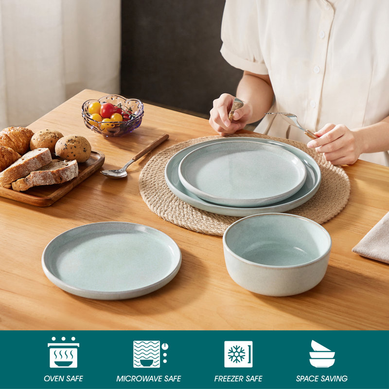 Stoneware Dinnerware Set 12 Piece - Service for 4