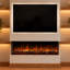 Spectrum Series 3-Sided Panoramic Electric Fireplace | TV Media Wall Compatible | Multiple Sizes Available-87395885