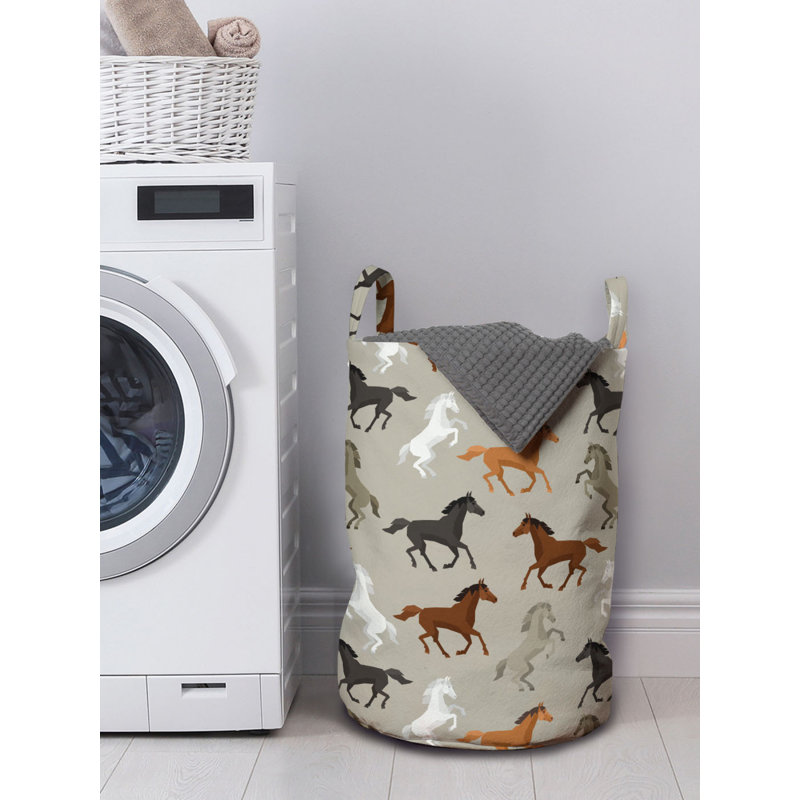 Fabric Laundry Bag with Handles