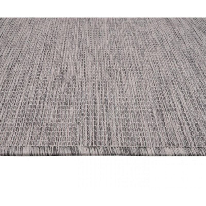 Tapis argenté intérieur / extérieur Calyspo 8 pi x 10 pi, Rectangle 3 pi 3 po x 5 pi