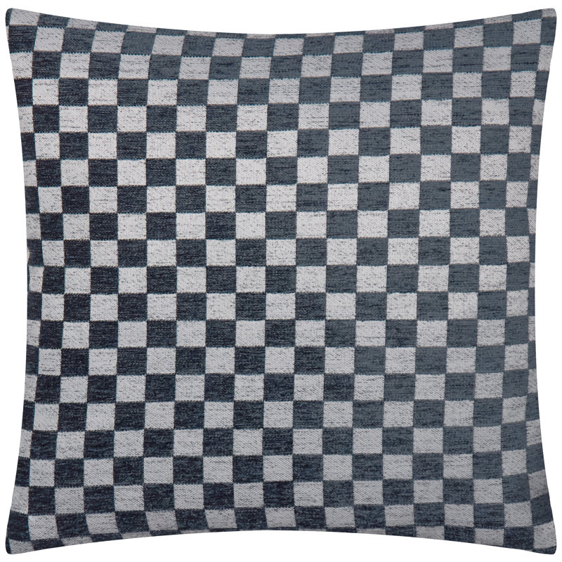 Larro Square Throw, Blue, Pillow Cover Only - No Insert