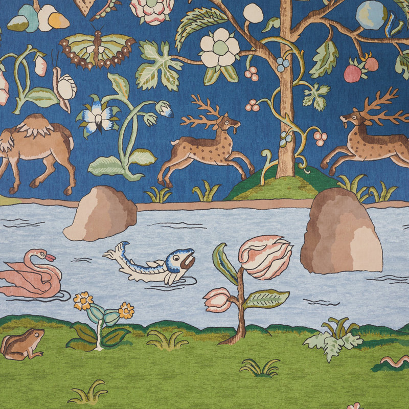 Chaucer's Forest Panel Set, Slate