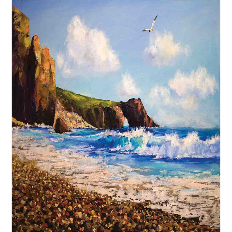 Coastal Polyester Duvet Cover