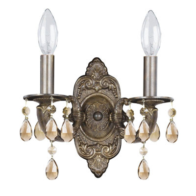 Abagail 2-Light Candle Wall Light