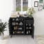 Buffet Farmhouse avec portes en treillis arquées-960499386
