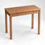 Bureau compact en bois massif avec tiroirs de rangement pour petits espaces