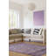 Tapis mauve en soie noué à la main 5 pi 11 po x 8 pi 10 po