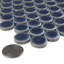 Hudson Penny Round .80" x .80" Porcelain Penny Round Mosaic Wall & Floor Tile-329195038
