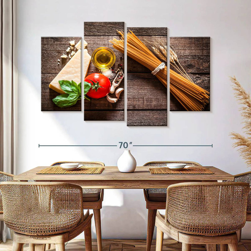 Yarlin, ingrédients de spaghetti frais, H 42 po x l 68 po