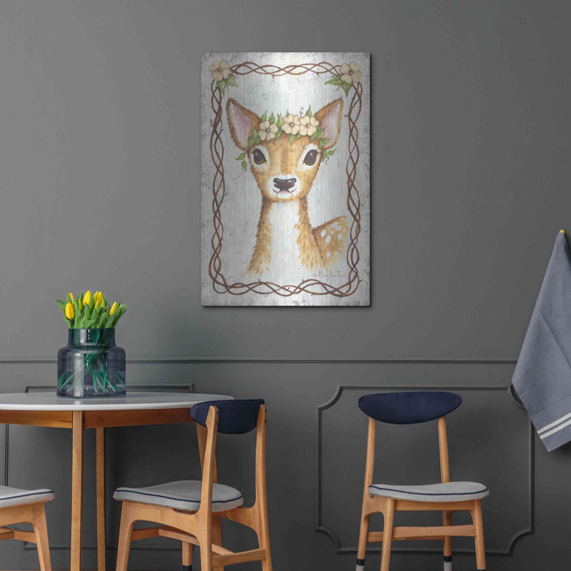 «Deer» par Mary Ann June, H 36 po x l 24 po