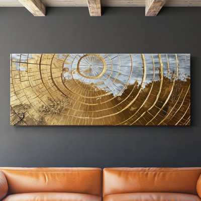 Abstract Series 2 #XIV-Wide Gallery Wrapped Canvas