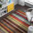 Vogel Synthetic Striped Indoor Rug-1019252395