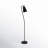 Anadarko 59'' Black Task Floor Lamp