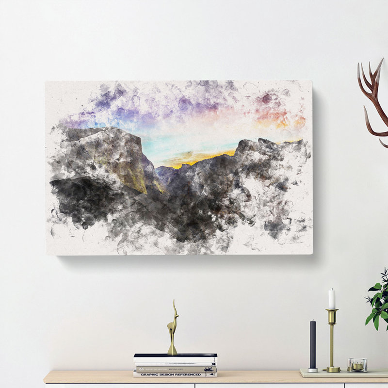 Views of Yosemite Valley - Wrapped Canvas, 60cm H x 91cm W x 3cm D