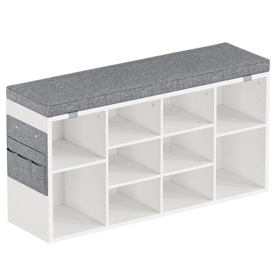 Cahari Linen Upholstered Storage Bench
